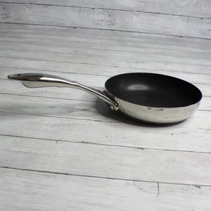 NEW Tupperware Chef Series Non Stick 8" Open Fry Pan Stainless Steel